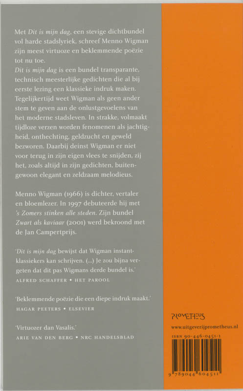 Dit Is Mijn Dag achterkant