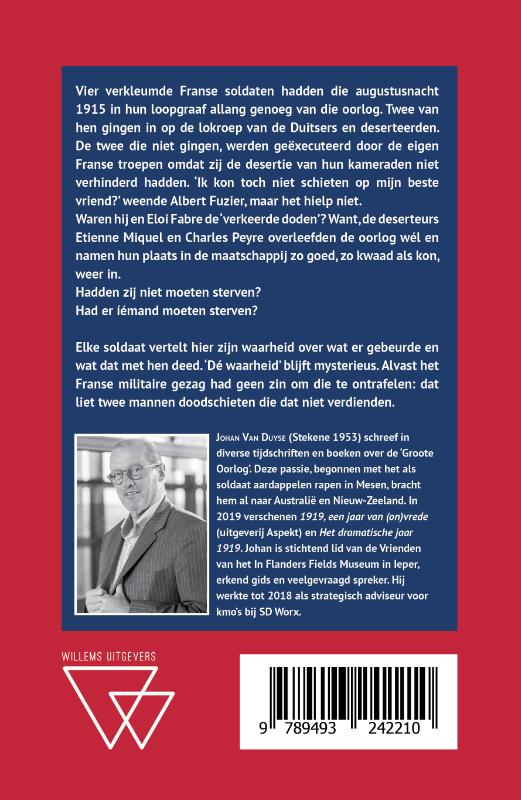 De verkeerde doden achterkant