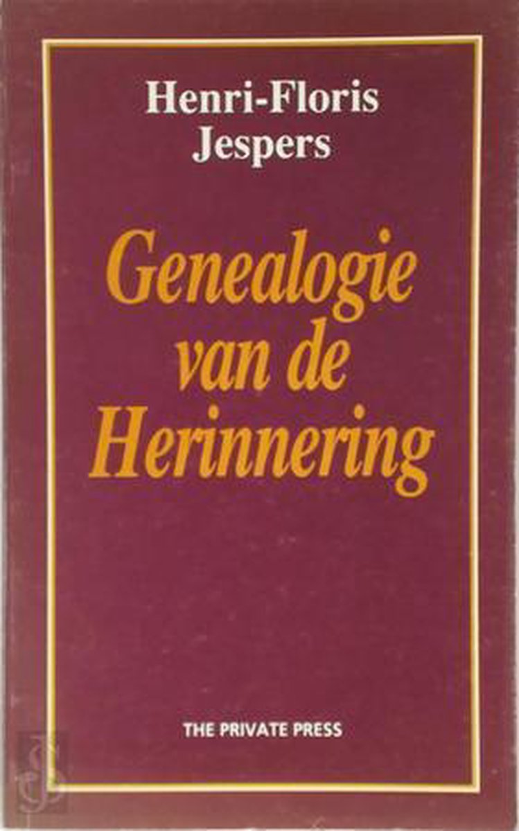 Genealogie van de herinnering