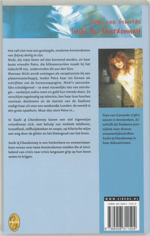 Sushi & Chardonnay achterkant