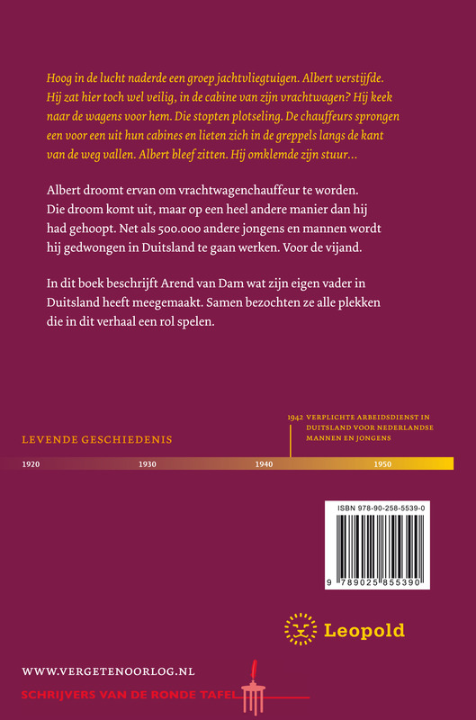 Werken voor de vijand achterkant