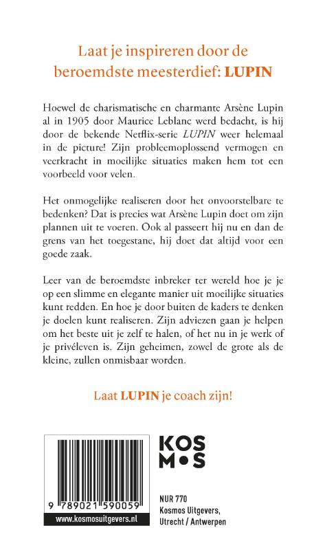 Doe en denk als Arsène Lupin achterkant