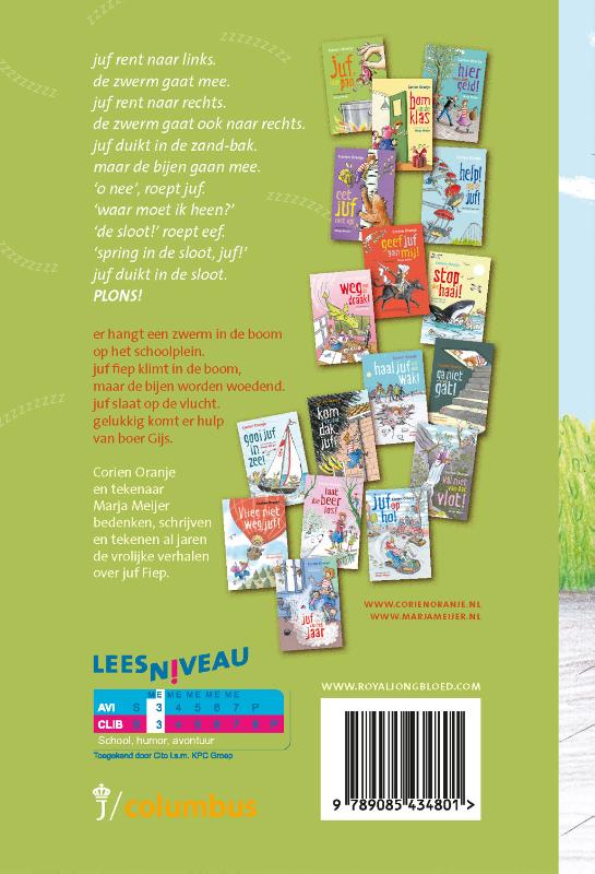 Laat juf met rust! / Juf Fiep / 18 achterkant