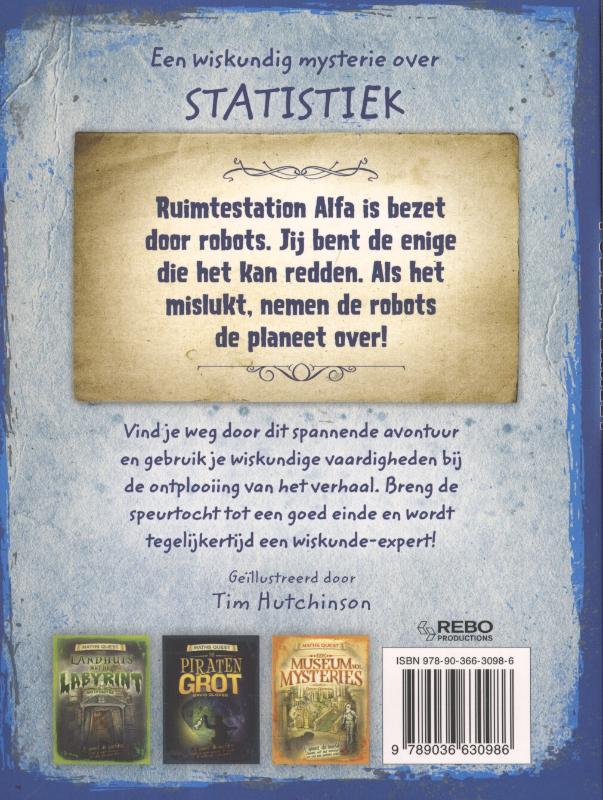 De puzzelplaneet / Maths quest achterkant