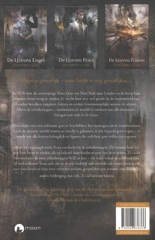 De ijzeren engel / De Helse Creaties / 1 achterkant