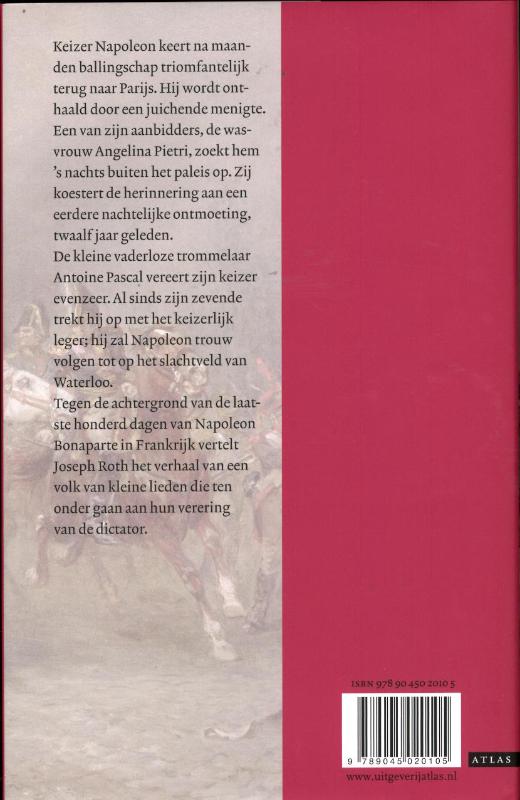 De Honderd Dagen achterkant