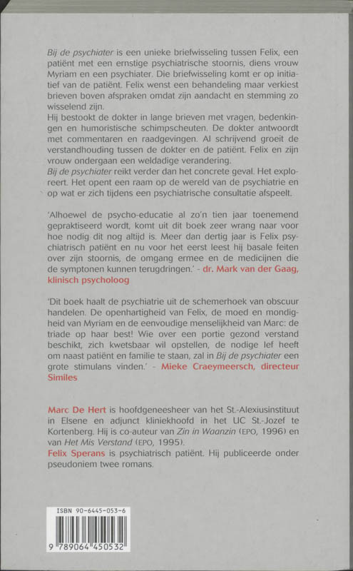 Bij de psychiater achterkant