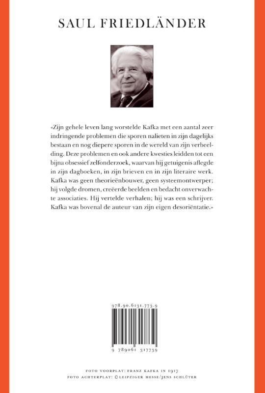 Franz kafka achterkant