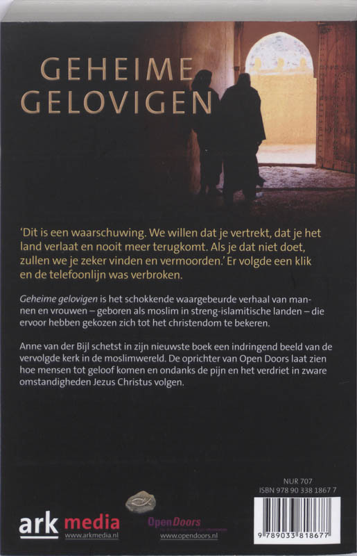 GEHEIME GELOVIGEN achterkant