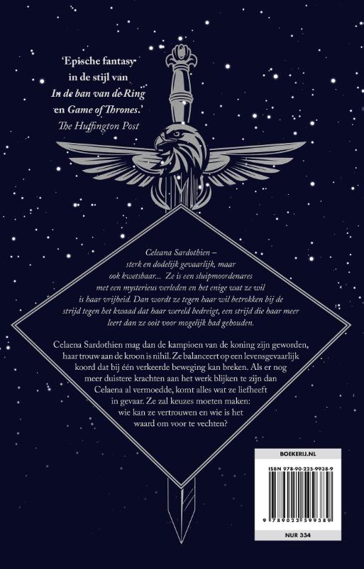 De donkere kroon / Glazen troon / 2 achterkant