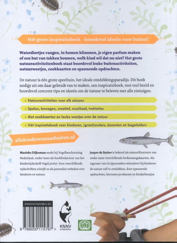 Alle kinderen naar buiten! achterkant