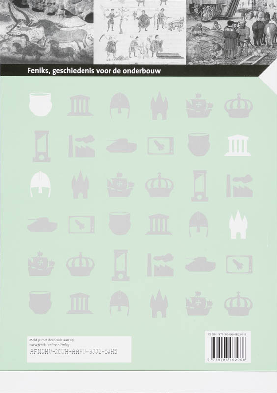 Feniks THV Onderbouw 1 Havo/ Vwo Werkboek achterkant