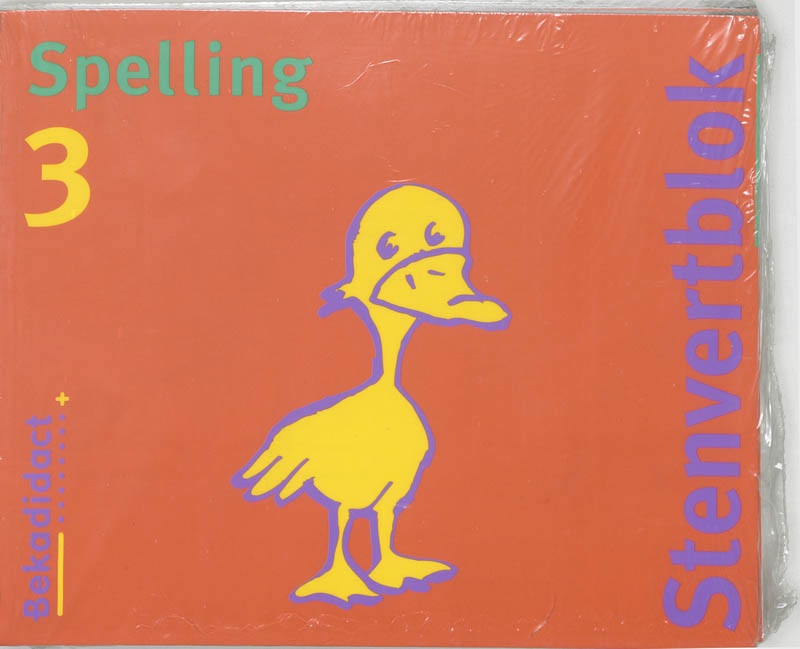 Stenvert taalblok 3 5 ex Spelling