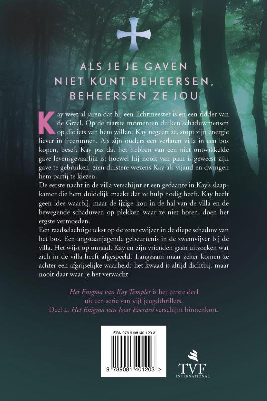 Het Enigma Van Kay Templer achterkant