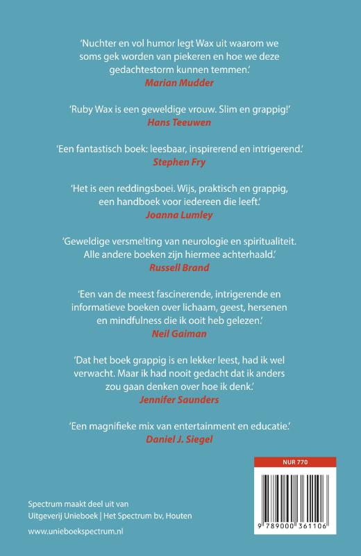 De mens, een handleiding achterkant