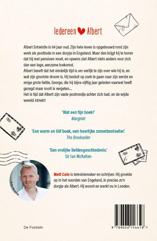 Het geheime leven van Albert Entwistle achterkant