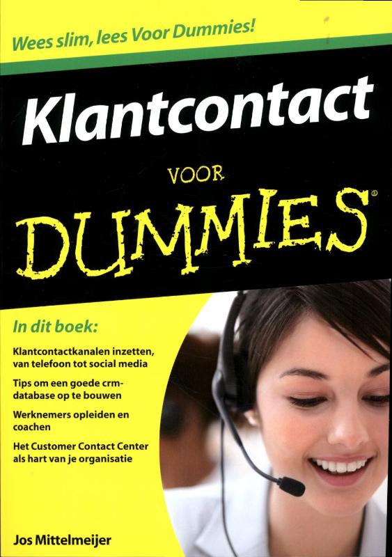 Voor Dummies - Klantcontact voor Dummies