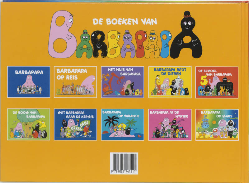 Barbapapa op Mars / Barbapapa achterkant