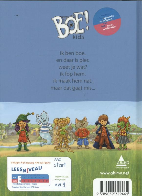 De mop van boe / Boe!Kids achterkant