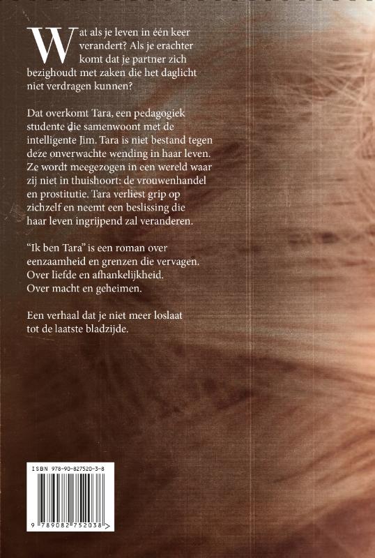 Ik ben Tara achterkant