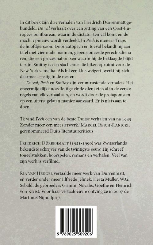 De val / Pech / Smithy achterkant