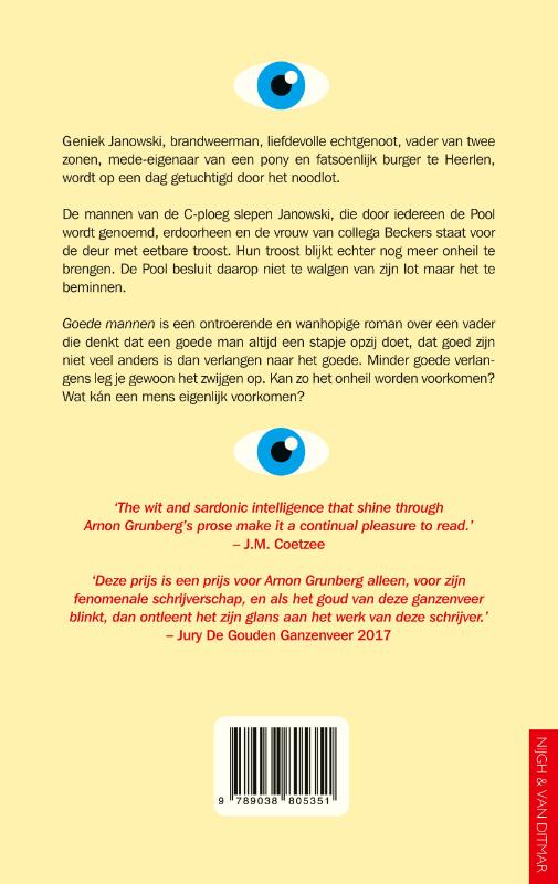 Goede mannen achterkant