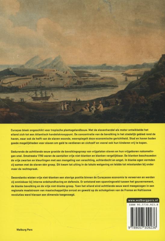 Slavernij en vrijheid op Curaçao achterkant
