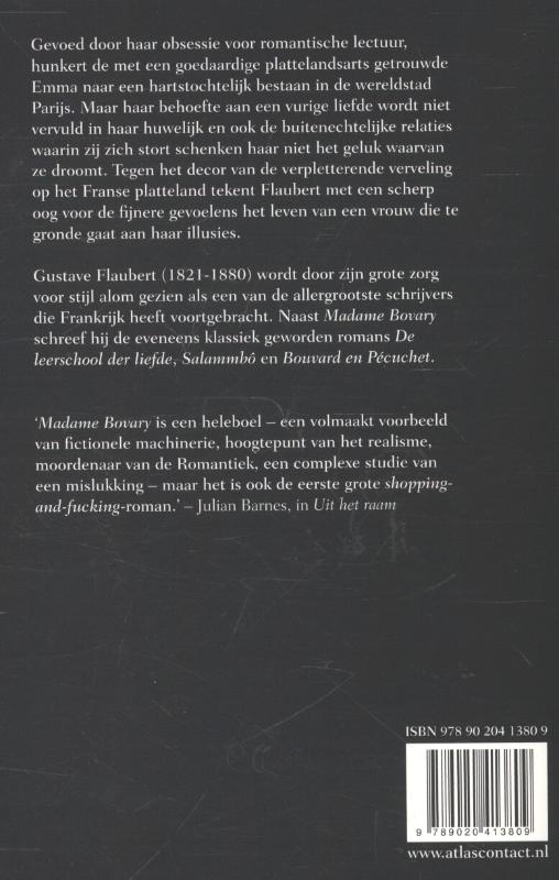 LJ Veen Klassiek - Madame Bovary achterkant