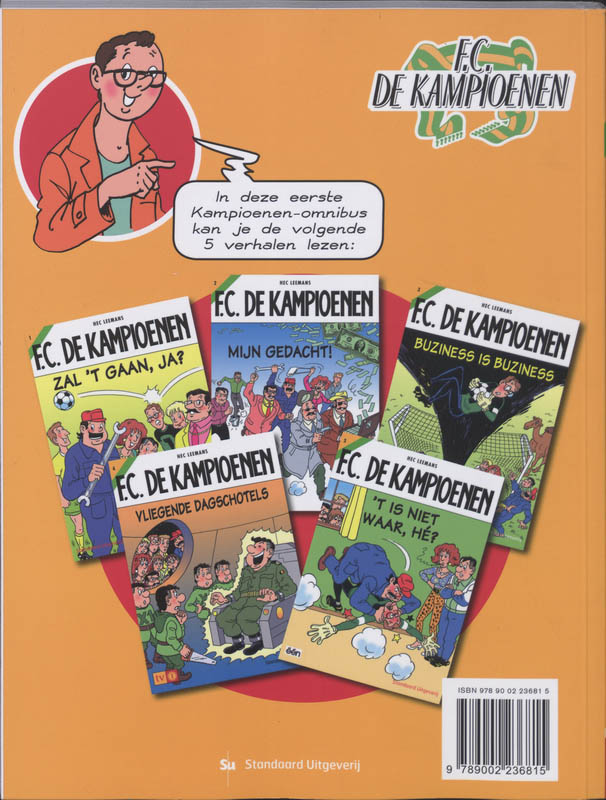 FC De Kampioenen Omnibus / 01 / F.C. De Kampioenen / 01 achterkant