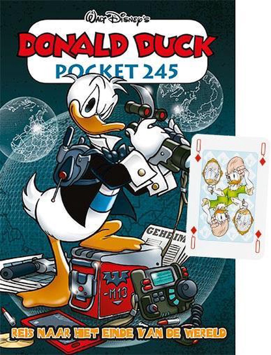 Donald Duck pocket nr. 245. Reis naar het einde van de wereld.