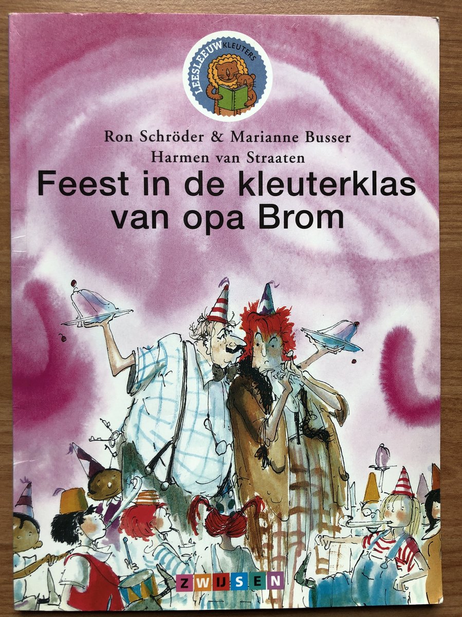 Feest in de kleuterklas van opa Brom