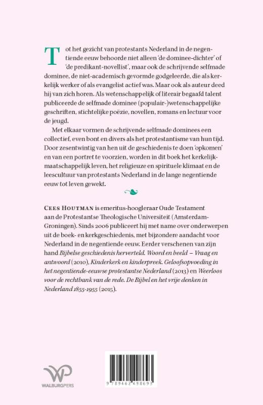 De selfmade dominee als auteur achterkant
