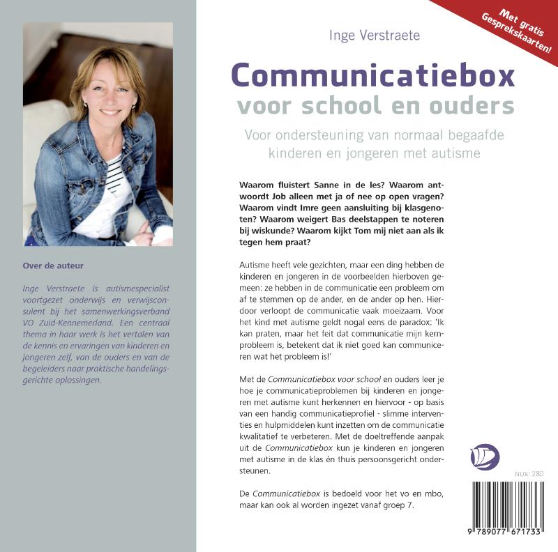 Communicatiebox voor school en ouders achterkant