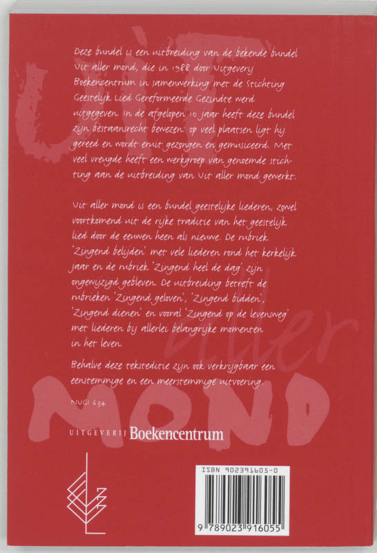 Uit aller mond... achterkant