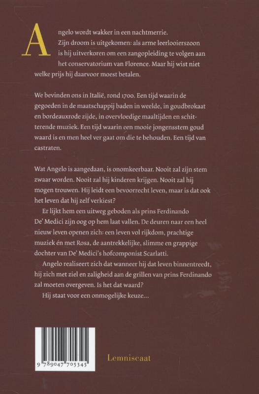 De castraat achterkant