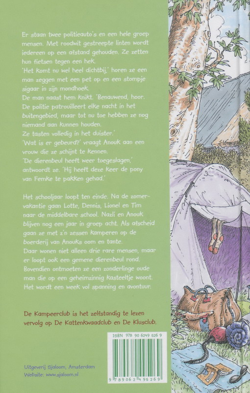 De Kampeerclub achterkant