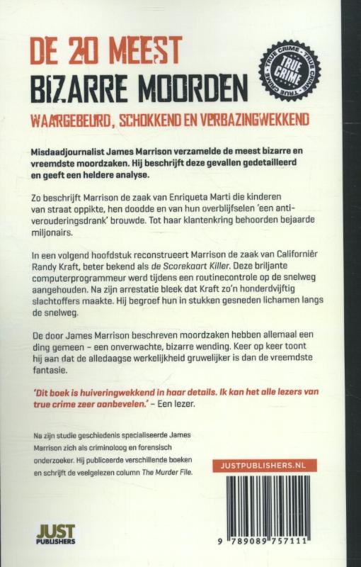 De 20 meest bizarre moorden achterkant