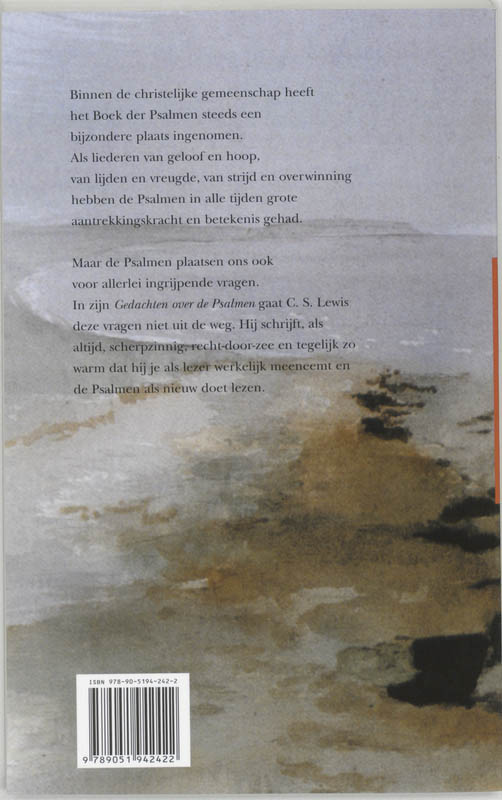 Gedachten over de Psalmen achterkant
