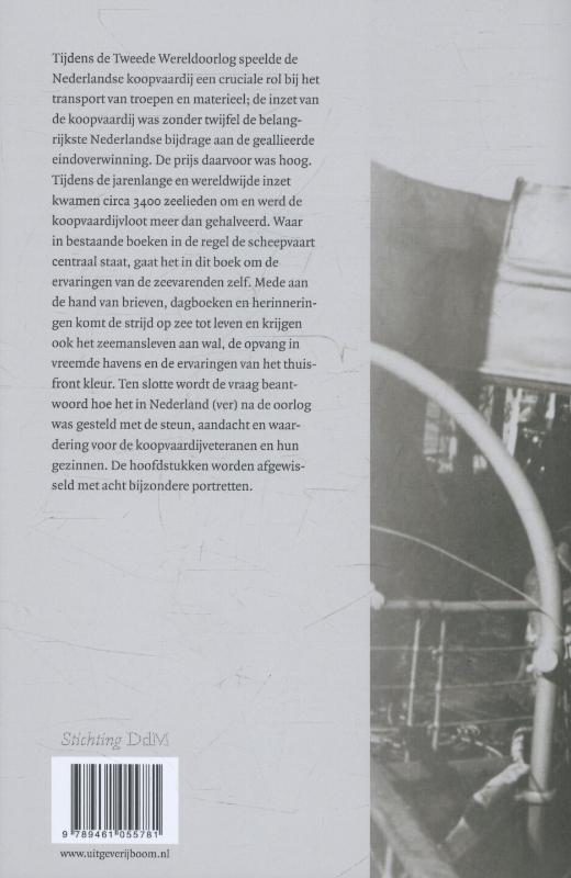 De Nederlandse koopvaardij in oorlogstijd achterkant