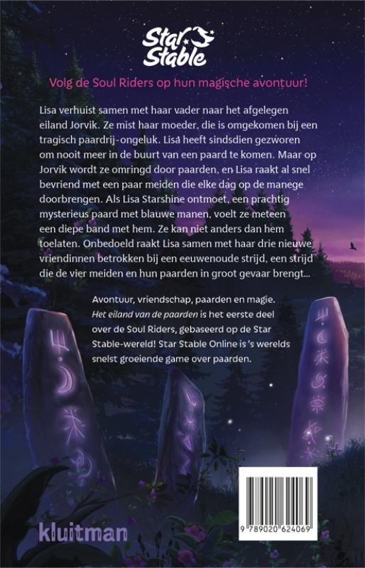 Soul Riders / Het eiland van de paarden / Star Stable achterkant