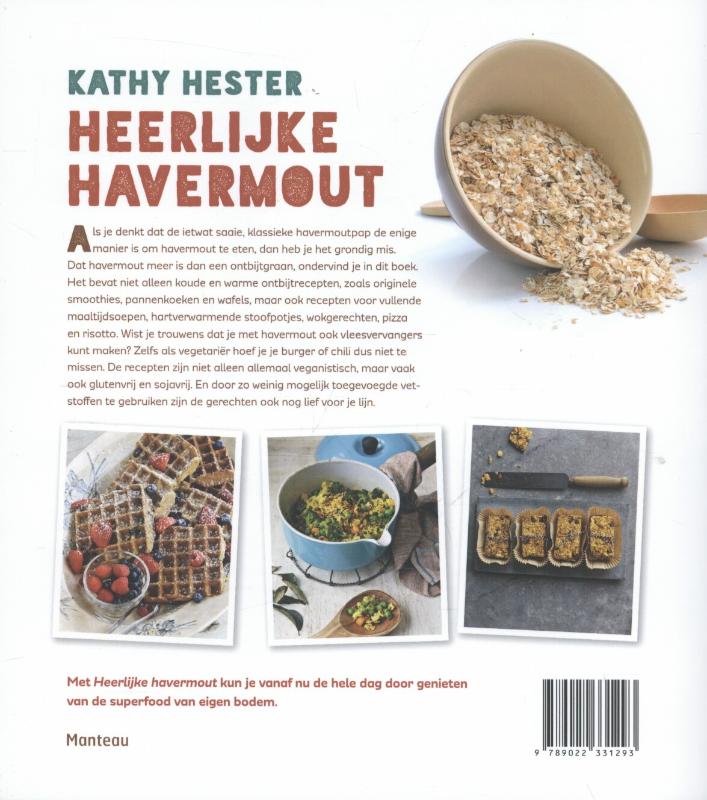 Heerlijke havermout achterkant