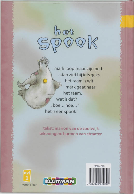 Het spook / Klavertje een-serie achterkant
