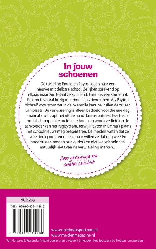 In jouw schoenen / Meiden achterkant