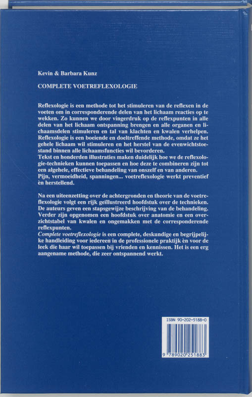 Complete voetreflexologie / New age achterkant