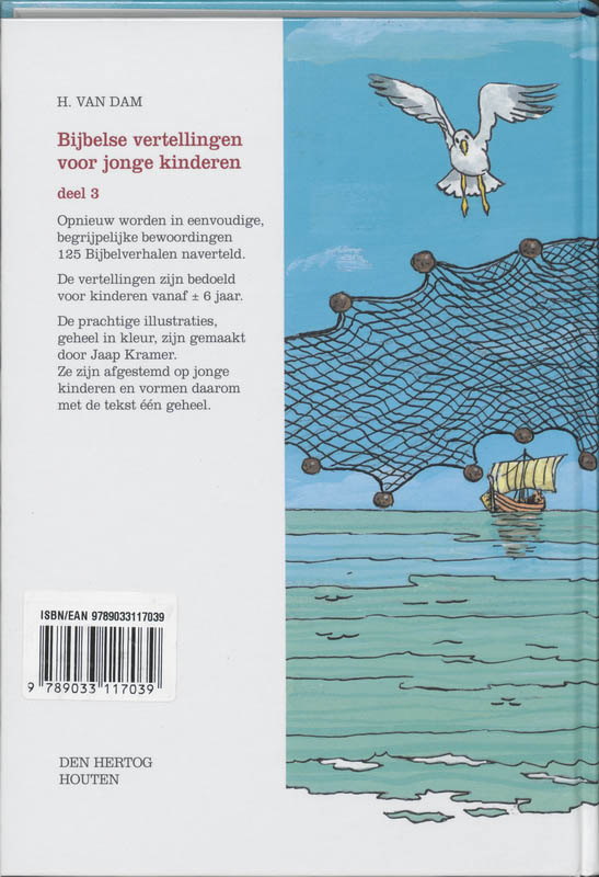 Bijbelse Vertellingen Voor Jonge Kindere achterkant