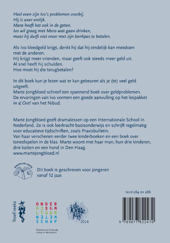 Mijn schuld / Troef-reeks achterkant