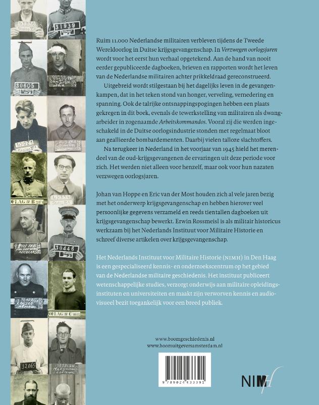 Verzwegen oorlogsjaren achterkant