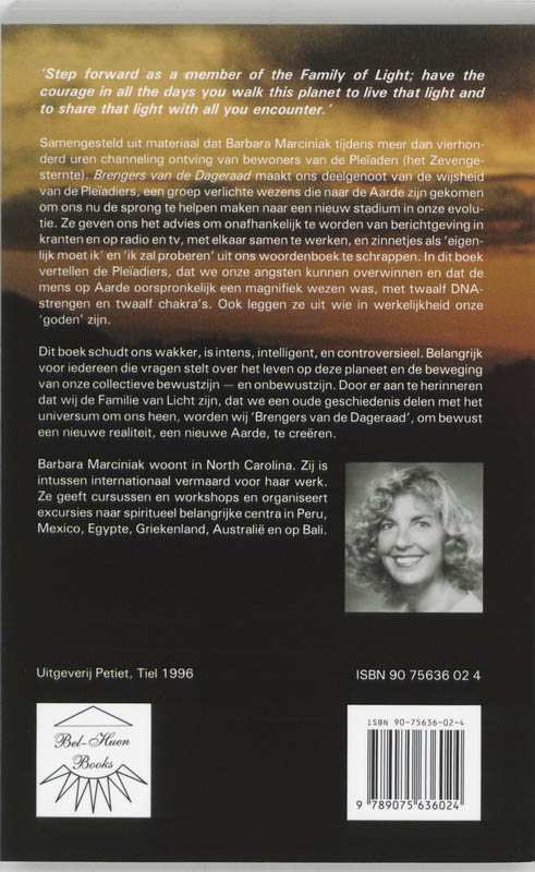 Brengers van de dageraad achterkant