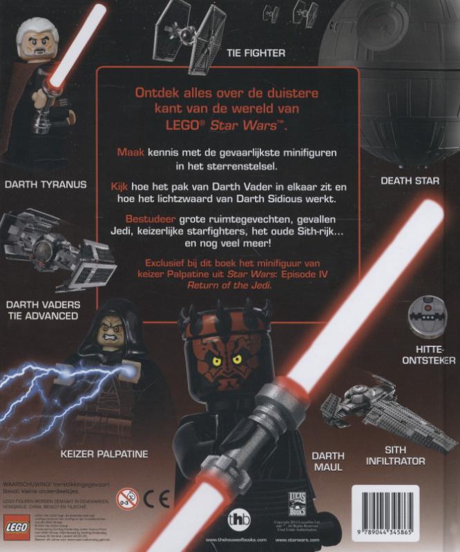 De dark side / Lego Star Wars achterkant