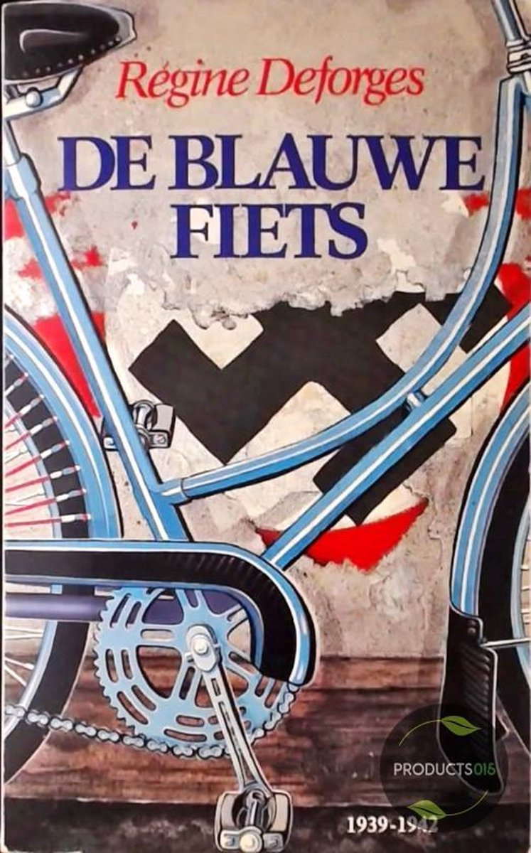 Blauwe fiets